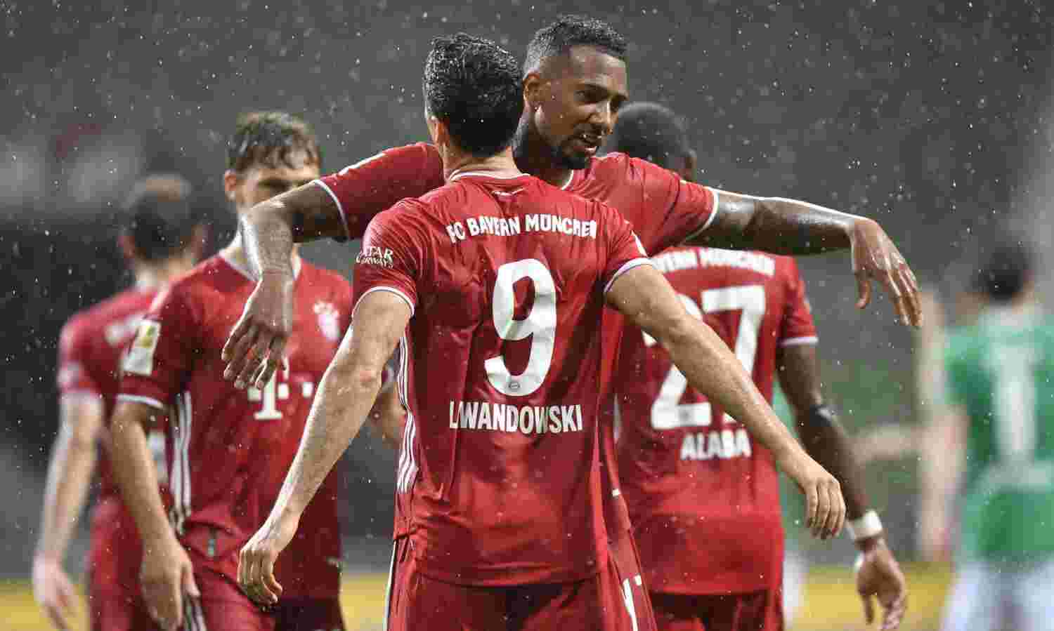 എട്ടാം തവണയും ജര്മ്മന് കിരീടം ഉയര്ത്തി ബയേണ് മ്യൂണിക്ക് എട്ടാം തവണയും ജര്മ്മന് കിരീടം ഉയര്ത്തി ബയേണ് മ്യൂണിക്ക്