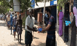 കൊവിഡ് 19: തെരുവില്‍ കഴിയുന്നവര്‍ക്ക് സഹായം എത്തിച്ച് യുവ ദമ്പതികള്‍; അഭിനന്ദനം അറിയിച്ച് ജില്ലാ ഭരണകൂടം