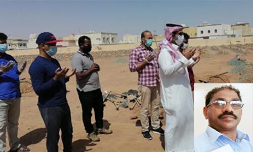 സോഷ്യല്‍ ഫോറം ഇടപെടല്‍; കൊവിഡ് ബാധിച്ച് മരിച്ച നസീര്‍ വള്ളക്കടവിന്റെ മയ്യത്ത് ഹായിലില്‍ ഖബറടക്കി