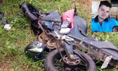 പാലക്കാട് ബൈക്കും ലോറിയും കൂട്ടിയിടിച്ച് യുവാവ് മരിച്ചു