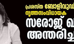 പ്രശസ്ത ബോളിവുഡ് നൃത്തസംവിധായക സരോജ് ഖാന് അന്തരിച്ചു പ്രശസ്ത ബോളിവുഡ് നൃത്തസംവിധായക സരോജ് ഖാന് അന്തരിച്ചു