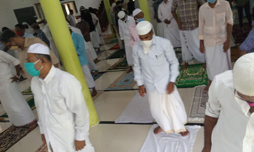 മാള മേഖലയില്‍ ജുമുഅ പുന:രാരംഭിച്ചു