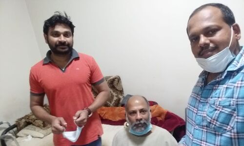 പക്ഷാഘാതം ബാധിച്ചു കിടപ്പിലായ നസറുദ്ദീന്‍ നാടണഞ്ഞു; തുണയായത് സോഷ്യല്‍ ഫോറം ഇടപെടല്‍