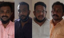 ശിവശങ്കർ ഐഎഎസിൻ്റെ ഫ്ളാറ്റിൽ അതിക്രമിച്ച് കയറിയ യുവമോർച്ച പ്രവർത്തകർ റിമാൻ്റിൽ ശിവശങ്കർ ഐഎഎസിൻ്റെ ഫ്ളാറ്റിൽ അതിക്രമിച്ച് കയറിയ യുവമോർച്ച പ്രവർത്തകർ റിമാൻ്റിൽ