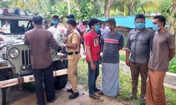 ആന്ധ്രാപ്രദേശില്‍നിന്നും കടത്തിക്കൊണ്ടുവന്ന നാലുകിലോ കഞ്ചാവുമായി നാലുപേര്‍ പിടിയില്‍