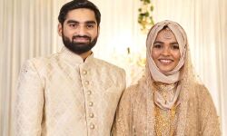 ദേശീയ ടെന്നീസ് താരം ഹാദിന്‍ ബാവ വിവാഹിതനായി