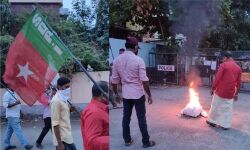 സ്വര്‍ണക്കടത്ത്: ശിവശങ്കറിന്റെ വസതിയിലേക്ക് എസ്ഡിപിഐ മാര്‍ച്ച്