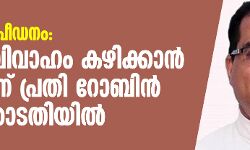 കൊട്ടിയൂര്‍ പീഡനം; ഇരയെ വിവാഹം കഴിക്കാന്‍ തയ്യാറെന്ന് പ്രതി റോബിന്‍ ഹൈക്കോടതിയില്‍