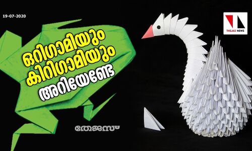 ഒറിഗാമിയും കിറിഗാമിയും അറിയേണ്ടേ