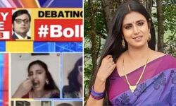 അര്‍ണബ് സംസാരിക്കാന്‍ അനുവദിച്ചില്ല; തല്‍സമയ ചാനല്‍ ചര്‍ച്ചയ്ക്കിടെ ഭക്ഷണം കഴിച്ച് നടി കസ്തൂരി, വീഡിയോ വൈറല്‍