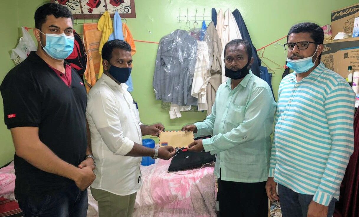 സോഷ്യല് ഫോറം ഇടപെടലില് പരപ്പനങ്ങാടി സ്വദേശി നാട്ടിലേക്ക് തിരിച്ചു സോഷ്യല് ഫോറം ഇടപെടലില് പരപ്പനങ്ങാടി സ്വദേശി നാട്ടിലേക്ക് തിരിച്ചു