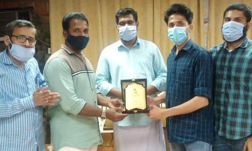 അല്‍ത്താഫ് കണ്ണൂരിന് യാത്രയയപ്പ് നല്‍കി