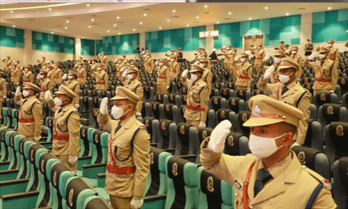 രാജ്യത്ത് ആദ്യമായി  ഇ-പാസിംഗ് ഔട്ട് പരേഡ് നടത്തി കേരളം