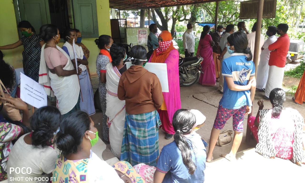 ദലിത് കടുംബങ്ങളെ കുടിയൊഴിപ്പിച്ചത് പ്രതിഷേധാര്‍ഹം: വിമന്‍ ജസ്റ്റിസ് മൂവ്‌മെന്റ്