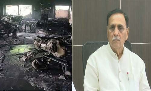 കൊവിഡ് ആശുപത്രിയിലെ തീപ്പിടിത്തം: അന്വേഷണം പ്രഖ്യാപിച്ച് ഗുജറാത്ത് മുഖ്യമന്ത്രി; മരിച്ചവരുടെ കുടുംബങ്ങള്‍ക്ക് നാലുലക്ഷം വീതം