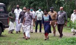 കുന്തിപ്പുഴ കരകവിയുന്നു; പ്രളയസാധ്യതയുള്ള പ്രദേശങ്ങള്‍ സബ് കലക്ടര്‍ സന്ദര്‍ശിച്ചു