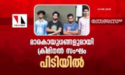 മാരകായുധങ്ങളുമായി ക്രിമിനല്‍ സംഘം പിടിയില്‍