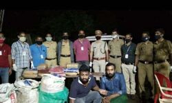 വയനാട് തോല്‍പ്പെട്ടിയില്‍ 90 കിലോ കഞ്ചാവുമായി രണ്ടുപേര്‍ അറസ്റ്റില്‍