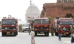 പാര്‍ലമെന്റിനുള്ളില്‍ തീപിടുത്തം