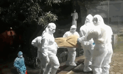 കൊവിഡ് ബാധിതന്റെ മൃതദേഹം മഹല്ല് കമ്മിറ്റിയുടെ നേതൃത്വത്തില്‍ ഖബറടക്കി