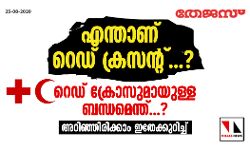 എന്താണ് റെഡ് ക്രസന്റ്...? റെഡ് ക്രോസുമായുള്ള ബന്ധമെന്ത്...? അറിഞ്ഞിരിക്കാം ഇതേക്കുറിച്ച്