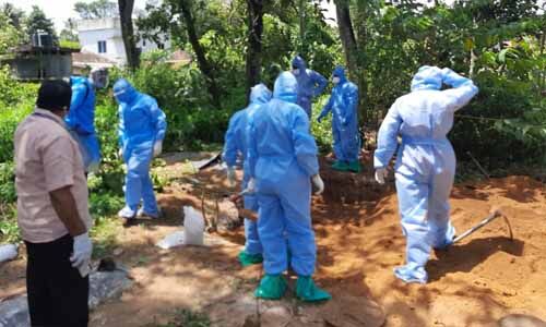 കൊവിഡ് ബാധിച്ചു മരിച്ചയാളെ ഖബറടക്കിയത് പോപുലര്‍ ഫ്രണ്ട് -എസ്ഡിപിഐ പ്രവര്‍ത്തകര്‍