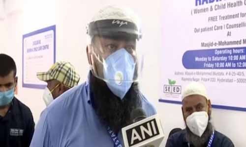 മസ്ജിദ് ഇ മുസ്തഫ: ആശുപത്രിയായി രൂപം മാറി ഹൈദരാബാദിലെ മുസ്‌ലിംപള്ളി