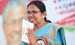 മികച്ച കാഴ്ചപ്പാടുള്ള 50 ചിന്തകര്‍; ബ്രിട്ടീഷ് മാഗസിന്റെ പട്ടികയില്‍ കെ കെ ശൈലജ ഒന്നാമത്