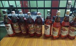 പുത്തന്‍ചിറയില്‍നിന്ന് ഒമ്പത് ലിറ്റര്‍ വ്യാജമദ്യം പിടികൂടി