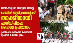 നേതാക്കളുടെ അന്യായ അറസ്റ്റ്: പോലിസ് അതിക്രമങ്ങള്‍ക്ക് താക്കീതായി എസ്ഡിപിഐ ഹൈവേ ഉപരോധം