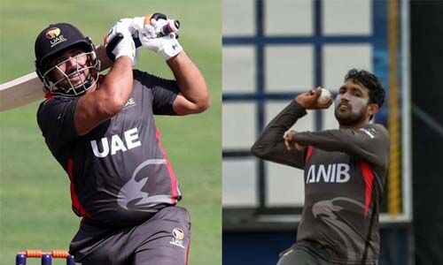 വാതുവയ്പ്പ്: രണ്ട് യുഎഇ ക്രിക്കറ്റ് താരങ്ങള്ക്ക് ഐസിസിയുടെ വിലക്ക് വാതുവയ്പ്പ്: രണ്ട് യുഎഇ ക്രിക്കറ്റ് താരങ്ങള്ക്ക് ഐസിസിയുടെ വിലക്ക്