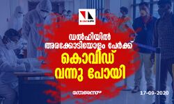 ഡല്‍ഹിയില്‍ അരക്കോടിയോളം പേര്‍ക്ക് കൊവിഡ് വന്നു പോയി