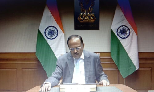 സൈബര് സുരക്ഷ വെല്ലുവിളി നിറഞ്ഞ കാലഘട്ടം : അജിത് ഡോവല് സൈബര് സുരക്ഷ വെല്ലുവിളി നിറഞ്ഞ കാലഘട്ടം : അജിത് ഡോവല്