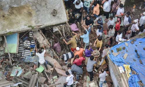 മഹാരാഷ്ട്രയില്‍ ബഹുനില കെട്ടിടം തകര്‍ന്ന് അപകടം: മരണസംഖ്യ 16 ആയി
