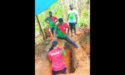 ഹൃദയാഘാതത്തെ തുടര്‍ന്ന് മരണപ്പെട്ടയാളുടെ മൃതദേഹം   എസ് ഡിപി ഐ പ്രവര്‍ത്തകര്‍ സംസ്‌കരിച്ചു