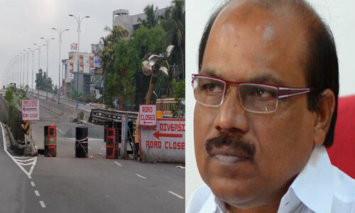 പാലാരിവട്ടം മേല്പാലം:സുപ്രിം കോടതി വിധി അംഗീകരിക്കുന്നു; പുനര്നിര്മാണചിലവ് കരാറുകാരന് വഹിക്കണമെന്ന് വ്യവസ്ഥയുണ്ട്: വി കെ ഇബ്രാഹിംകുഞ്ഞ് പാലാരിവട്ടം മേല്പാലം:സുപ്രിം കോടതി വിധി അംഗീകരിക്കുന്നു; പുനര്നിര്മാണചിലവ് കരാറുകാരന് വഹിക്കണമെന്ന് വ്യവസ്ഥയുണ്ട്: വി കെ ഇബ്രാഹിംകുഞ്ഞ്
