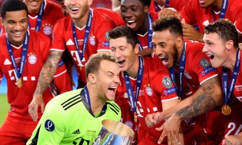 സൂപ്പര്‍ കപ്പ് ബയേണിന്; ലീഗ് കപ്പില്‍ സിറ്റിയും ലിവര്‍പൂളും മുന്നോട്ട്