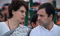 ഹാഥ്‌റസിലേക്ക് പോയ രാഹുലിനേയും പ്രിയങ്കയേയും വഴിയില്‍ തടഞ്ഞ് യുപി പോലിസ്; ഇരുവരും കാല്‍നടയായി പെണ്‍കുട്ടിയുടെ വീട്ടിലേക്ക്