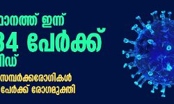 സംസ്ഥാനത്ത് ഇന്ന് 7,834 പേര്‍ക്ക് കൊവിഡ്; 6,850 സമ്പര്‍ക്കരോഗികള്‍, 4,476 പേര്‍ക്ക് രോഗമുക്തി