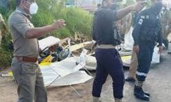 പരിശീലനത്തിനിടെ നാവികസേനയുടെ ഗ്ലൈഡര്‍ തകര്‍ന്ന് വീണു; രണ്ട് പേര്‍ മരിച്ചു