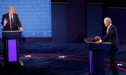 തിരഞ്ഞെടുപ്പിന് മുന്നോടിയായുള്ള സംവാദം; അഭിപ്രായ വോട്ടെടുപ്പില്‍ ബൈഡന്‍ ട്രംപിനേക്കാള്‍ മുന്നില്‍