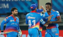 റബാദയ്ക്ക് നാല് വിക്കറ്റ്; റോയലിനെതിരേ ഡല്ഹിക്ക് ജയം റബാദയ്ക്ക് നാല് വിക്കറ്റ്; റോയലിനെതിരേ ഡല്ഹിക്ക് ജയം