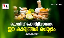 കൊവിഡ് പോസിറ്റീവാണോ: ഈ കാര്യങ്ങള് ചെയ്യാം കൊവിഡ് പോസിറ്റീവാണോ: ഈ കാര്യങ്ങള് ചെയ്യാം
