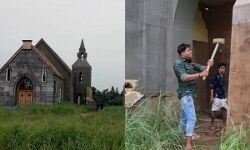 സിനിമ സെറ്റിലെ പള്ളി തകര്ത്ത കേസിലെ ഒന്നാം പ്രതിയെ ഗുണ്ടാ നിയമം ചുമത്തി ജയിലിലടച്ചു സിനിമ സെറ്റിലെ പള്ളി തകര്ത്ത കേസിലെ ഒന്നാം പ്രതിയെ ഗുണ്ടാ നിയമം ചുമത്തി ജയിലിലടച്ചു