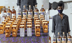 അനധികൃത മദ്യക്കടത്ത്; യുവാവ് അറസ്റ്റില്‍