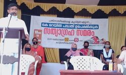 കെ-റെയില്‍ പദ്ധതി: സത്യാഗ്രഹ സമരത്തിന് പിന്തുണയുമായി എസ് ഡിപിഐ
