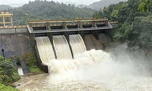 കനത്ത മഴ തുടരുന്നു; പൊന്‍മുടി ഡാമിന്റെ ഷട്ടറുകള്‍ തുറന്നു