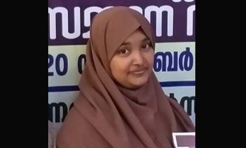 എന്ഡബ്ല്യുഎഫ് മലപ്പുറം വെസ്റ്റ് ജില്ലാ പ്രസിഡന്റ് സഫിയ നിര്യാതയായി എന്ഡബ്ല്യുഎഫ് മലപ്പുറം വെസ്റ്റ് ജില്ലാ പ്രസിഡന്റ് സഫിയ നിര്യാതയായി