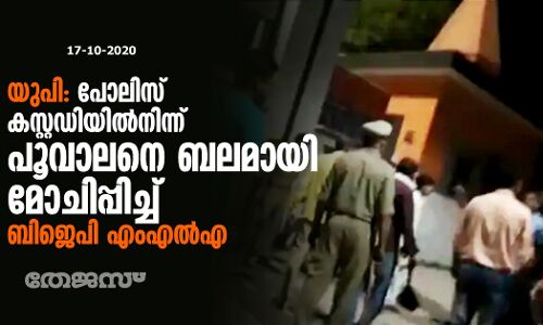 യുപി: പോലിസ് കസ്റ്റഡിയില്‍നിന്ന് പൂവാലനെ ബലമായി മോചിപ്പിച്ച് ബിജെപി എംഎല്‍എ