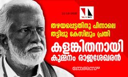 തഴയപ്പെട്ടതിനു പിന്നാലെ തട്ടിപ്പു കേസിലും പ്രതി; കളങ്കിതനായി കുമ്മനം രാജശേഖരന് തഴയപ്പെട്ടതിനു പിന്നാലെ തട്ടിപ്പു കേസിലും പ്രതി; കളങ്കിതനായി കുമ്മനം രാജശേഖരന്